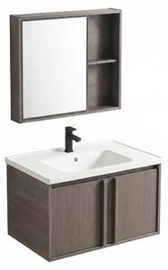 Sada Koupelnového Nábytku S Umyvadlem Rea Gama T25023 Kjm 60Cm Hndý