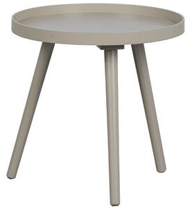 Hoorns Šedo béžový jasanový konferenční stolek Aisha 41 cm