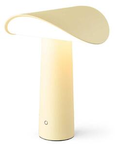Stolní lampa GEJST, Lium, stmívatelné, Žlutá, Obývací pokoj, Hliník, Moderní