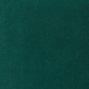 Puf s úložným prostorem ⌀ 37 cm tmavě zelený ELGIN