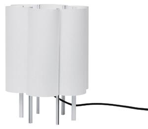Stolní lampa ferm LIVING, Boe, Bílá, Ložnice, Papír / Karton, Moderní