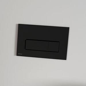 Ravak Uni Slim splachovací tlačítko pro WC černá X01744
