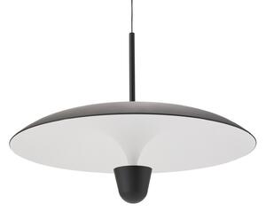 Závěsná svítidlo New Works, Kantarell, stmívatelné, Černá, Jídelna, Kov, Design