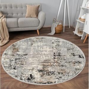 Extra hustý kusový koberec kulatý Bowi Exa EX0100-KR - průměr 80 cm