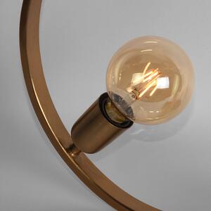 Zlatá kovová stolní lampa LABEL51 Cartem