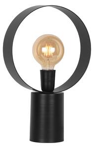 Černá kovová stolní lampa LABEL51 Matt
