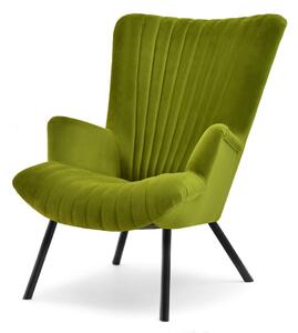 Relaxační křeslo Lanzaris (černá). Akce -10%