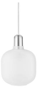 Závěsná svítidlo Normann Copenhagen, Bílá, Obývací pokoj, Sklo