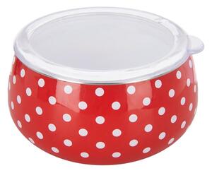 Miska TEČKA Lem s víčkem pr. 13 cm