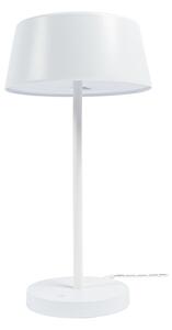 Stolní lampa Lindby, Milica, stmívatelné, Bílá, Obývací pokoj, Kov, Skandinávský