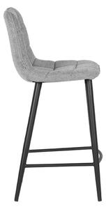 Světle šedá barová židle LABEL51 Tajla