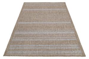 Makro Abra Kusový koberec Sisal MELISSA KL69A Moderní hnědý béžový Rozměr: 160x230 cm