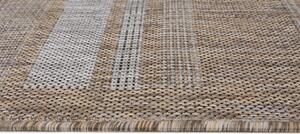 Makro Abra Kusový koberec Sisal MELISSA KL69A Moderní hnědý béžový Rozměr: 120x170 cm