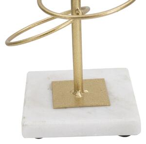 Zlatý stojan na svíčku Mauro Ferretti Rodol Tall, 14x13x50,5 cm