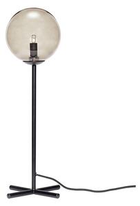 Stolní lampa Hübsch, Černá, Obývací pokoj, Sklo