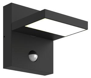 Venkovní svítidla Lucande, Silvan, Černá, Balkon, Hliník, Moderní