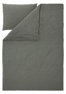 Livarno® Ložní povlečení s podílem lnu, 140 x 200 cm, 70 x 90 cm (zelená) (100406464003)