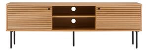 TV stolek v dekoru dubu v přírodní barvě 40x50x150 cm Kyoto – House Nordic