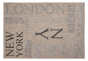 Makro Abra Kusový koberec Sisal MELISSA KH79A New York hnědý béžový Rozměr: 160x230 cm