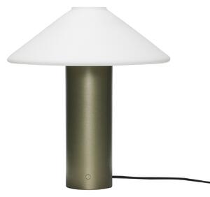 Stolní lampa Hübsch, Orbit, stmívatelné, Zelená, Obývací pokoj, Kov, Design