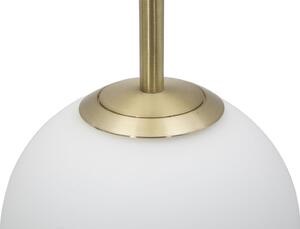 Nástěnné svítidlo Mauro Ferretti Ianop 2, 15x21x55 cm, zlatá/bílá