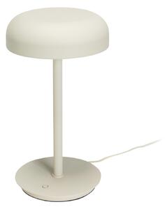 Stolní lampa Hübsch, Velo, stmívatelné, Béžová, Obývací pokoj, Plast, Design