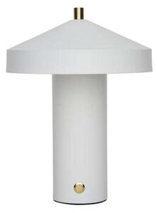 Stolní lampa OYOY Living Design, stmívatelné, Bílá, Obývací pokoj, Kov