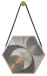 Nástěnné hodiny Mauro Ferretti Planet, 45x5,5x39 cm