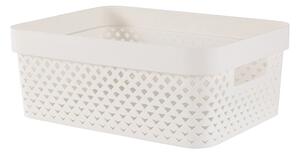 Béžový plastový úložný box 36x27x14 cm Pure – Curver