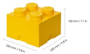 Lego® Žlutý úložný box LEGO® Smart 25 x 25 cm