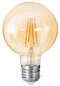 DekorStyle LED žárovka Amber I Straight 2W E27 teplá bílá