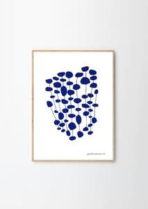 The Poster Club Plakát Blue Pearl Forest by Leise D. Abrahamsen 21x29,7 (A4)