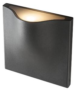 LA 1002504 VILUA II WL venkovní nástěnné nástavbové svítidlo antracit, 3000K IP54 100° 810lm - BIG WHITE (SLV)