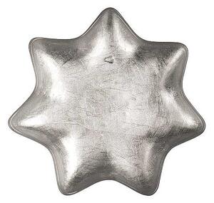 Leonardo STELLA miska hvězda stříbrná 23 cm