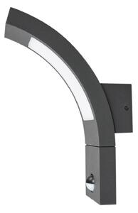 Juvia LED Venkovní Nástěnné Svítidlo s Sensor Graphite