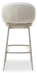 Barová židle Ravelianto (béžová + šedá) 9