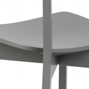ROXBY GREY jídelní židle šedá