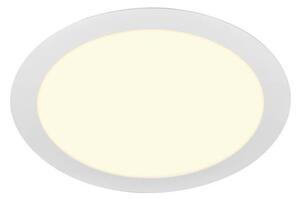 LA 1003010 SENSER 24 Indoor, stropní vestavné LED svítidlo kruhové, bílé, 3000K - BIG WHITE (SLV)