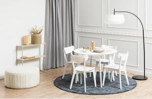 ROXBY WHITE jídelní židle bílá