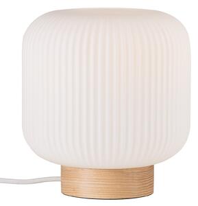 Stolní lampa Nordlux, Milford, Bílá, Obývací pokoj, Sklo, Skandinávský