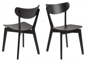ROXBY BLACK jídelní židle černá
