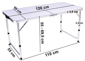 TZB Skládací stůl FLOW 120x60 cm