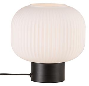Stolní lampa Nordlux, Milford, Bílá, Obývací pokoj, Sklo, Skandinávský