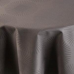 Ubrus Veba FLOW Pampelišky tmavá šedá Velikost: 140x120 cm