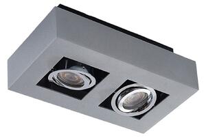 Stropní Lampa Arcchio, VINCE, stmívatelné, Šedá, Chodba, Hliník, Moderní