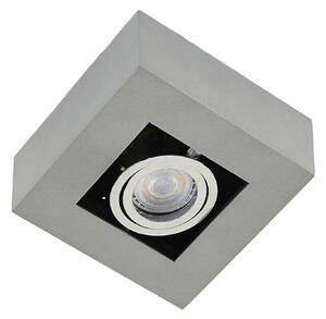 Stropní Lampa Arcchio, VINCE, stmívatelné, Šedá, Chodba, Hliník, Moderní
