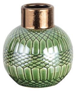 Madame Coco Kulatá váza, 14 cm, Ruban Barva: Zelená