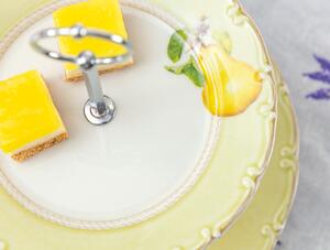 Madame Coco Žlutý dvoupatrový stojan na dort, Armut