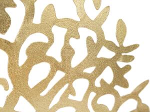 Zlatá stolní dekorace Mauro Ferretti Tree, 31x8,5x31,5 cm