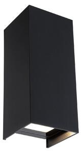 P 94326 Venkovní nástěnné svítidlo Flame 2x2,8W IP44 3.000K antracit 230V - PAULMANN